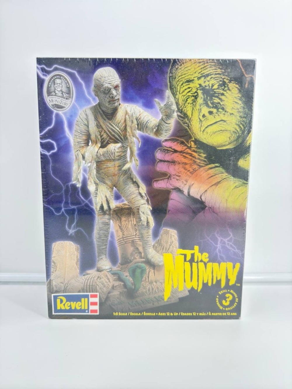 2009 Revell The Mummy Model Kit Universal Studios Monsters 1:8 Scale Sealed New
